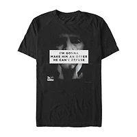 Mens Short Sleeve The Godfather Graphic T-Shirt