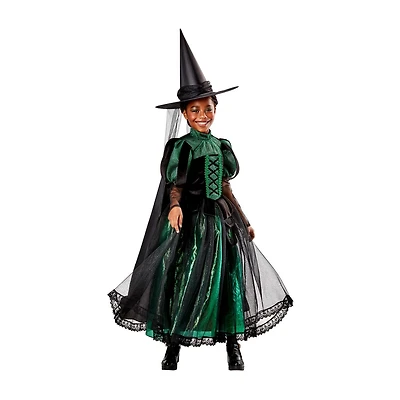 Little & Big Kid Girls Witch Deluxe The Wizard of Oz Wicked 3-pc. Costume Set