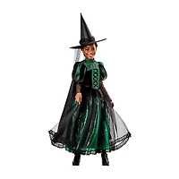 Little & Big Kid Girls Witch Deluxe The Wizard of Oz Wicked 3-pc. Costume Set