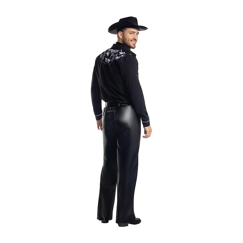 Mens Western Cowboy Fringe Costume