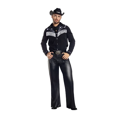 Mens Western Cowboy Fringe Costume