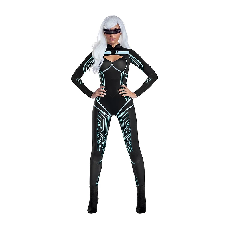 Womens Futuristic Cyber Costume