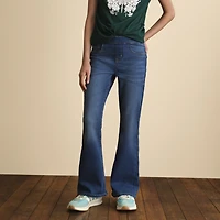 Thereabouts Little & Big Kid Girls Pull On Flare Leg Jean