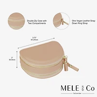 Mele And Co Duo Mini Jewelry Travel Case