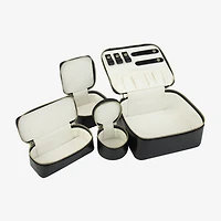 Mele And Co Bento Box Black Jewelry Travel Case