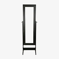 Mele And Co Victoria Lockable Java Jewelry Armoire