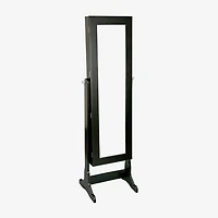 Mele And Co Victoria Lockable Java Jewelry Armoire