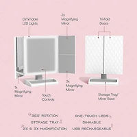 SLF Led Trifold Armoire Mirror