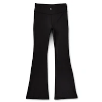 Xersion Must Have Little & Big Kid Girls Quick Dry High Rise Knit 26 1/2" Active Flare Full Length Leggings