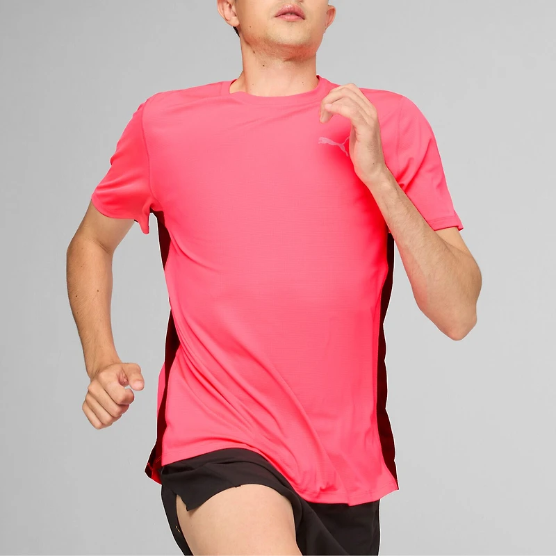 PUMA Mens Crew Neck Short Sleeve Regular Fit Graphic T-Shirt
