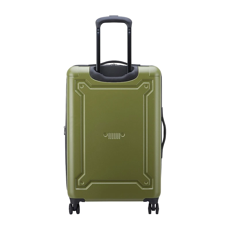 Jeep 24 Inch Hardside Expandable Checked Spinner Luggage