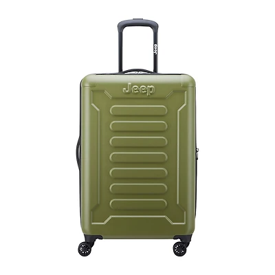 Jeep Inch Hardside Expandable Checked Spinner Luggage