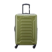 Jeep 24 Inch Hardside Expandable Checked Spinner Luggage