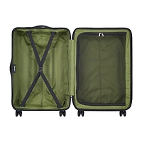 Jeep 24 Inch Hardside Expandable Checked Spinner Luggage
