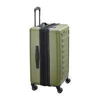 Jeep 24 Inch Hardside Expandable Checked Spinner Luggage