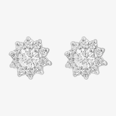 Effy Final Call (G-H / Vs1-Vs2) 5/8 CT. T.W. Lab Grown White Diamond 14K Gold 26mm Stud Earrings
