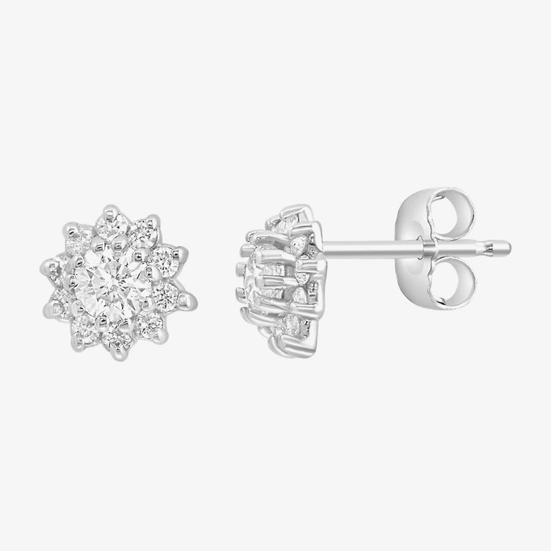 Effy Final Call (G-H / Vs1-Vs2) 5/8 CT. T.W. Lab Grown White Diamond 14K Gold 26mm Stud Earrings