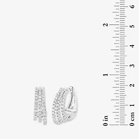 Effy Final Call (G / Vs2-Si1) 1 CT. T.W. Lab Grown White Diamond Sterling Silver 76mm Stud Earrings
