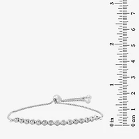 Effy Final Call (G / Si1-Si2) Womens 1/7 CT. T.W. Lab Grown White Diamond Sterling Silver Bolo Bracelet