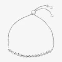 Effy Final Call (G / Si1-Si2) Womens 1/7 CT. T.W. Lab Grown White Diamond Sterling Silver Bolo Bracelet