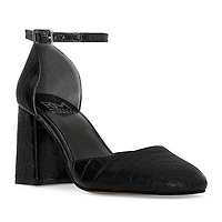 RM Rebecca Minkoff Katerin Womens Square Closed Toe Block Heel Pumps