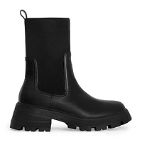 RM Rebecca Minkoff Womens Alexa Chunky Heel Chelsea Boots