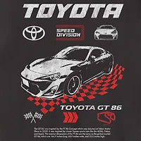New World Toyota Mens Crew Neck Short Sleeve Regular Fit Graphic T-Shirt
