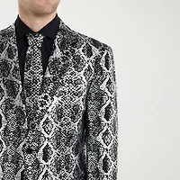 Opposuits Silver Snake Mens 3-pc. Suit Set