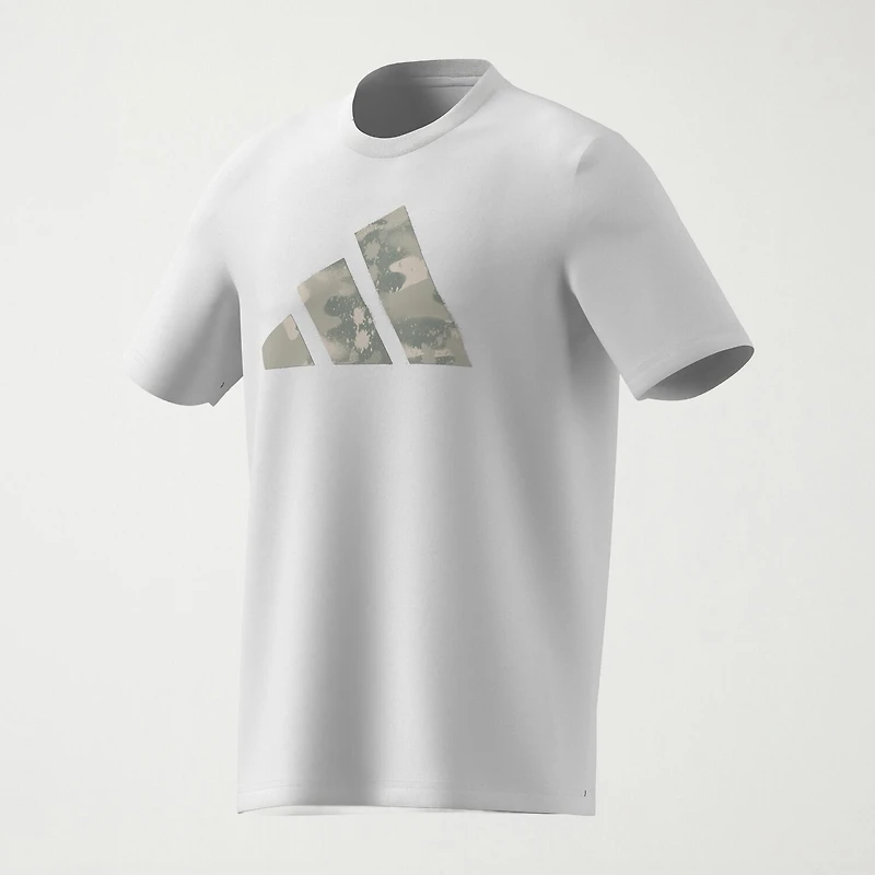 adidas Mens Crew Neck Short Sleeve Regular Fit Graphic T-Shirt