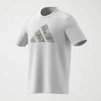 adidas Mens Crew Neck Short Sleeve Regular Fit Graphic T-Shirt