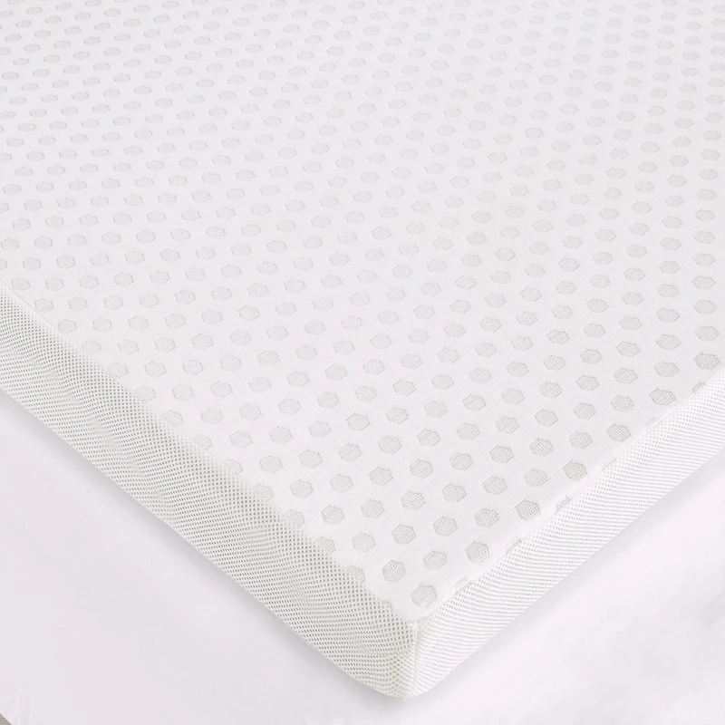 Sleep Philosophy Hypoallergenic 3" Cooling Gel Memory Foam Mattress Topper with Removable Cover