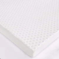 Sleep Philosophy Hypoallergenic 3" Cooling Gel Memory Foam Mattress Topper with Removable Cover