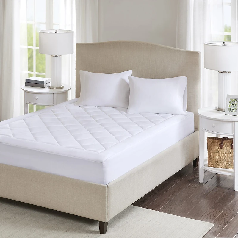 Sleep Philosophy Tranquility 3M Scotchgard Waterproof Antimicrobial Treated Mattress Pad