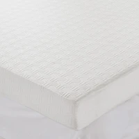 Sleep Philosophy 4" Gel Memory Foam with 3M Cover Mattress Topper