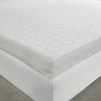 Sleep Philosophy 3" Gel Memory Foam with 3M Cover Mattress Topper Moisture Management