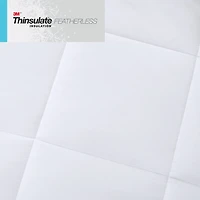Sleep Philosophy Year Round Warmth 300 Thread Count Cotton Sateen Down Alternative 3M Thinsulate Comforter