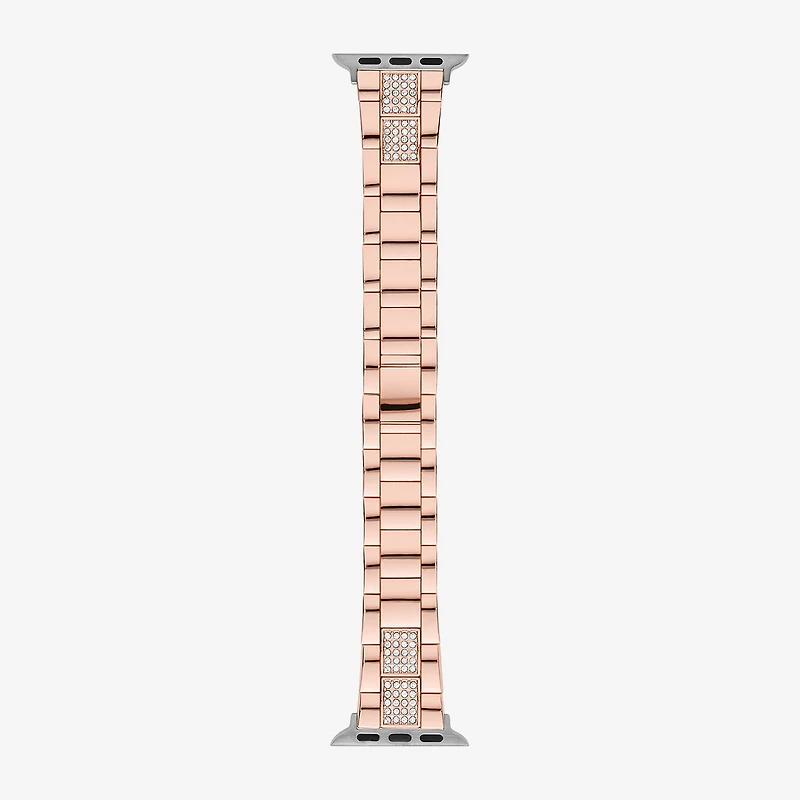 Apple Compatible Womens Rose Goldtone Watch Band Fmdjab014
