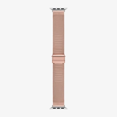 Apple Compatible Unisex Adult Rose Goldtone Watch Band Fmdjab017