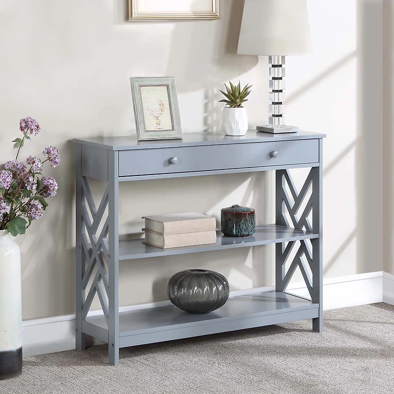 Convenience Concepts Titan 1-Drawer Console Table