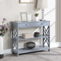 Convenience Concepts Titan 1-Drawer Console Table