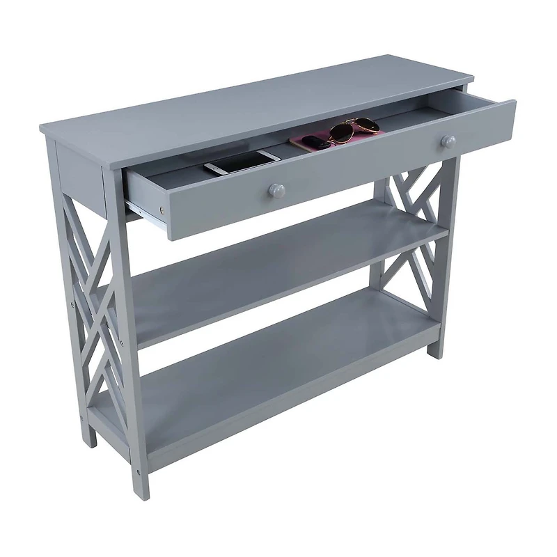 Convenience Concepts Titan 1-Drawer Console Table