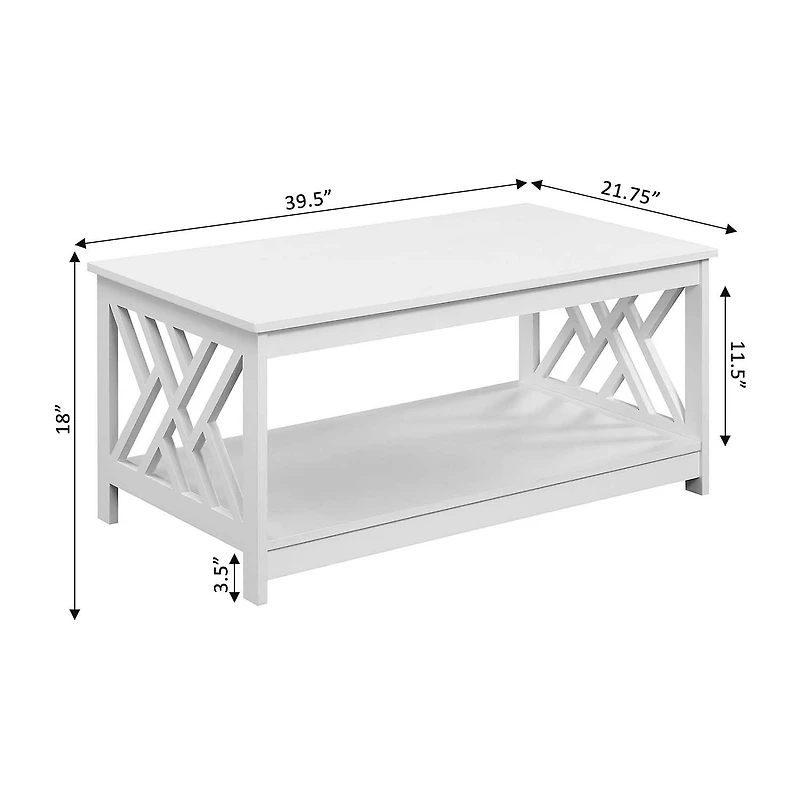 Convenience Concepts Titan Coffee Table