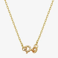 Sparkle Allure Paw Womens White Diamond Accent Pure Silver Over Bronze 18 Inch Pendant Necklace