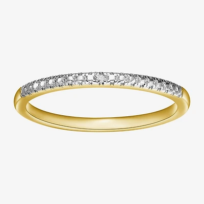Sparkle Allure Womens White Diamond Accent Delicate Band