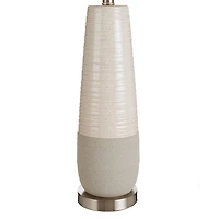 Stylecraft Evian Two-Tone Ceramic Table Lamp