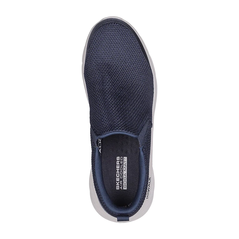 Skechers Go Walk Flex Mens Slip-On Walking Shoes Wide Width