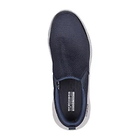 Skechers Go Walk Flex Mens Slip-On Walking Shoes Wide Width