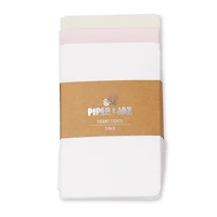 Piper & Jax Baby Girls Multi-Pack 3-pc. Tights