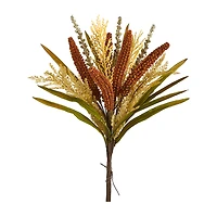 Nearly Natural Set Of 3 Sorghum Art Bush Artificial Flowers
