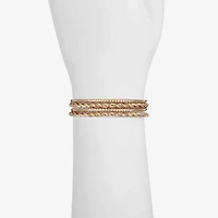 Liz Claiborne Womens 4-pc. Glass Bracelet Set